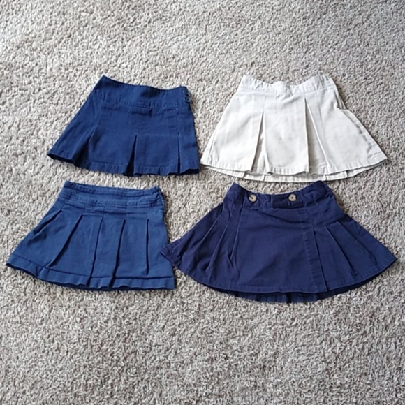 The Children's Place Bottoms Lot 4 Skorts Uniform Skirts Poshmark